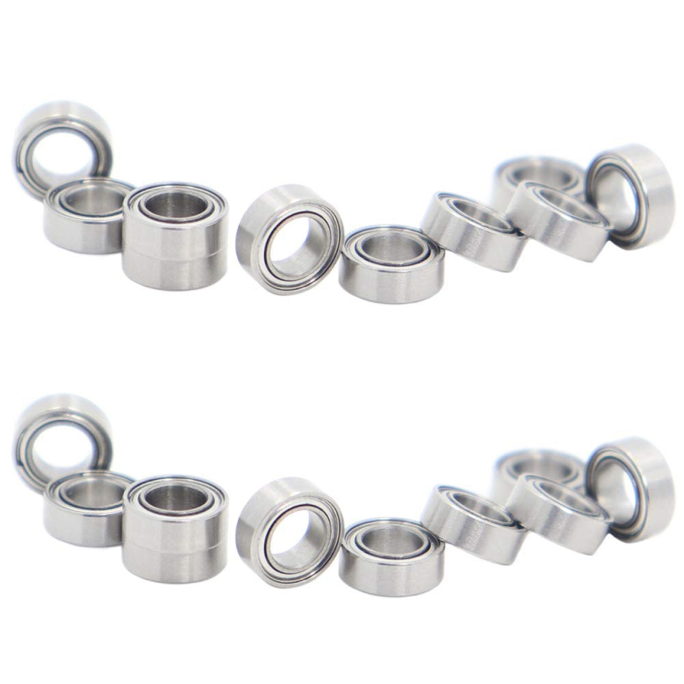 Pack Of 10 Smr74zz Abec-9 Stainless Steel Ball Bearings 4X7x2.5mm 4851999563658