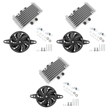 Motorventilatorkoelradiator aluminium 125 ml
