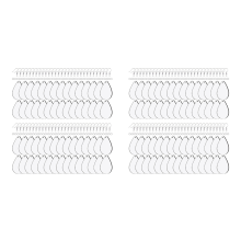 180 stuks sublimatie oorbel blanks