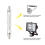 15 Pack R7S 118mm 300W 230V,R7S Halogen Linear Light Bulb 6