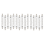 15 Pack R7S 118mm 300W 230V,R7S Halogen Linear Light Bulb 1