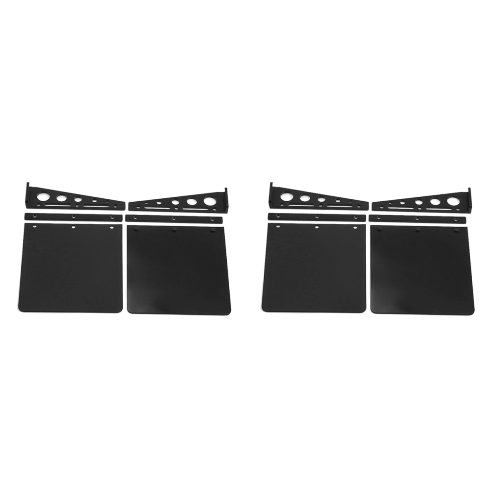 1 Pair Mud Flaps For 1/14 Rc Truck Tractor Trailer Diy Parts 4851999569384