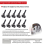 TPMS Tire Pressure Sensor Programmable for TS408 TS508 ITS600 3