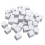 16MM Acrylic Cubes Blank Dice for ,Math Counting 50PCS 6
