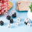 48 Pieces 16mm Dice D6 Square for ,,Card Gaming 6