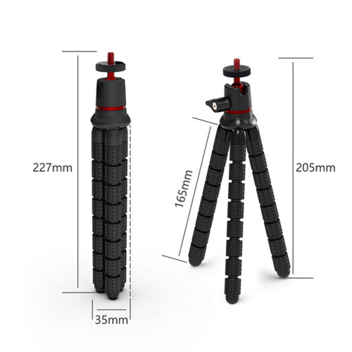 Flexible Universal Live Broadcast Tripod Monopod Camera DV 2