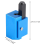 Right Angle Woodworking Corner Chisel Punch for Door Lock 5
