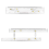 Marine Parallel Ruler Clear Scales, 450MM, Nautical Charts 3