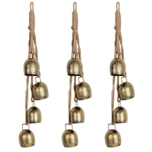 Draagbare Chimes Bell Metalen Vintage Koebel, Kerstmis