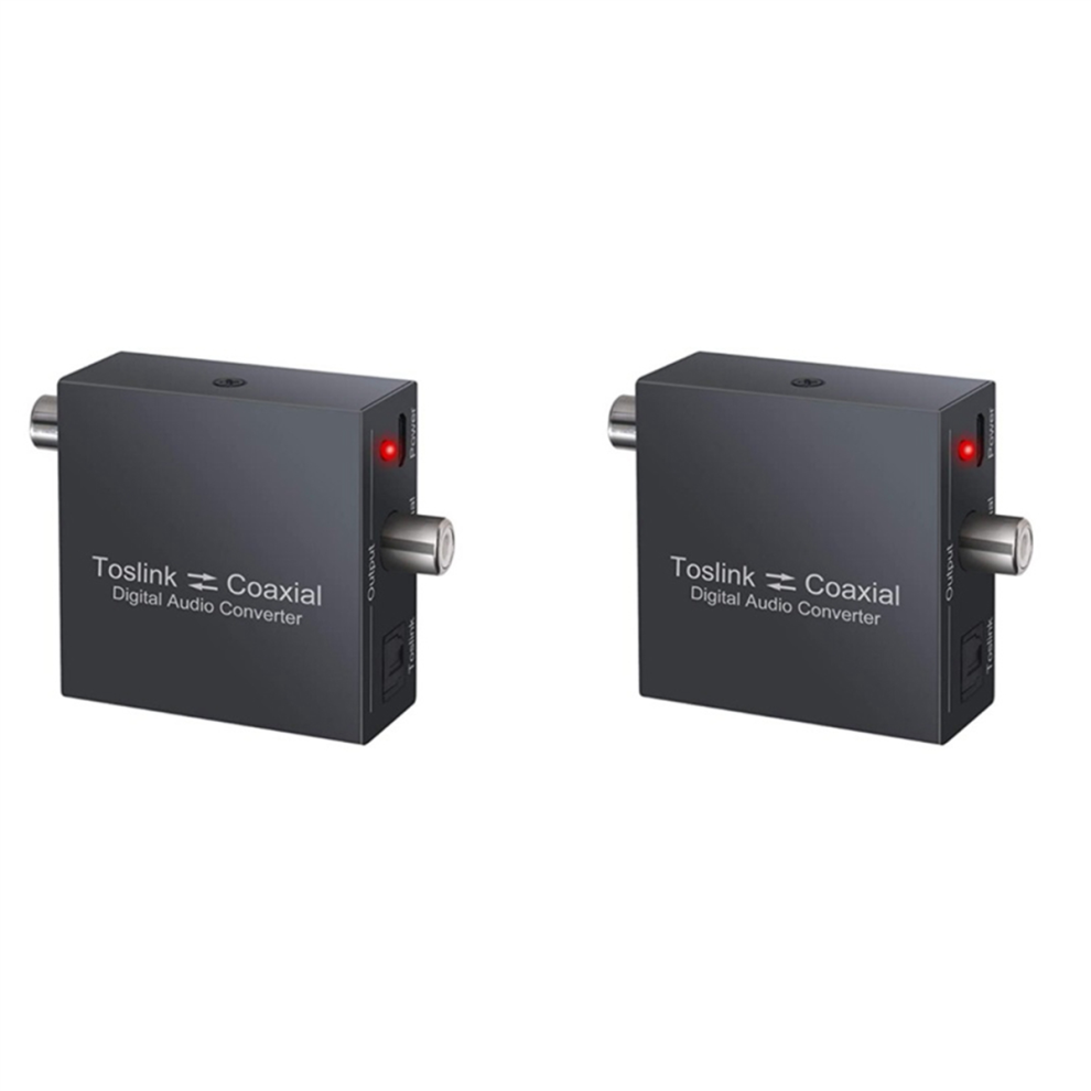Bi-Directional Coaxial Converter, Optical Spdif Toslink Converter 4851999580983