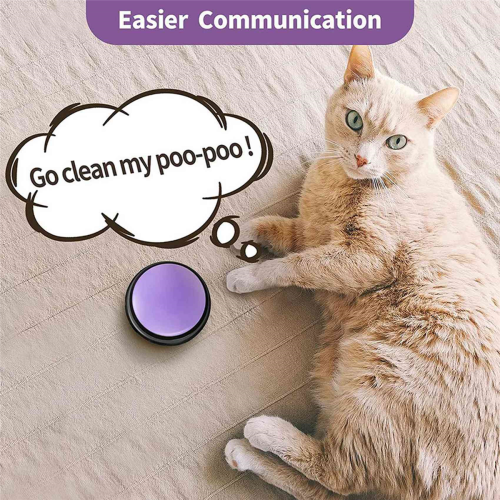 Recordable Dog Buttons, for Communication Pet Training Buzzer, 4PCS 2