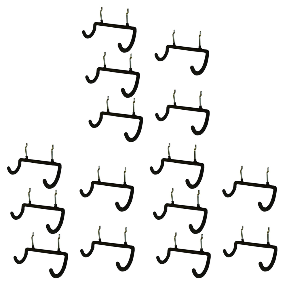 5Pcs Pegboard Drill Holder Heavy Duty Hooks,Pegboard Double Hooks 4851999580891