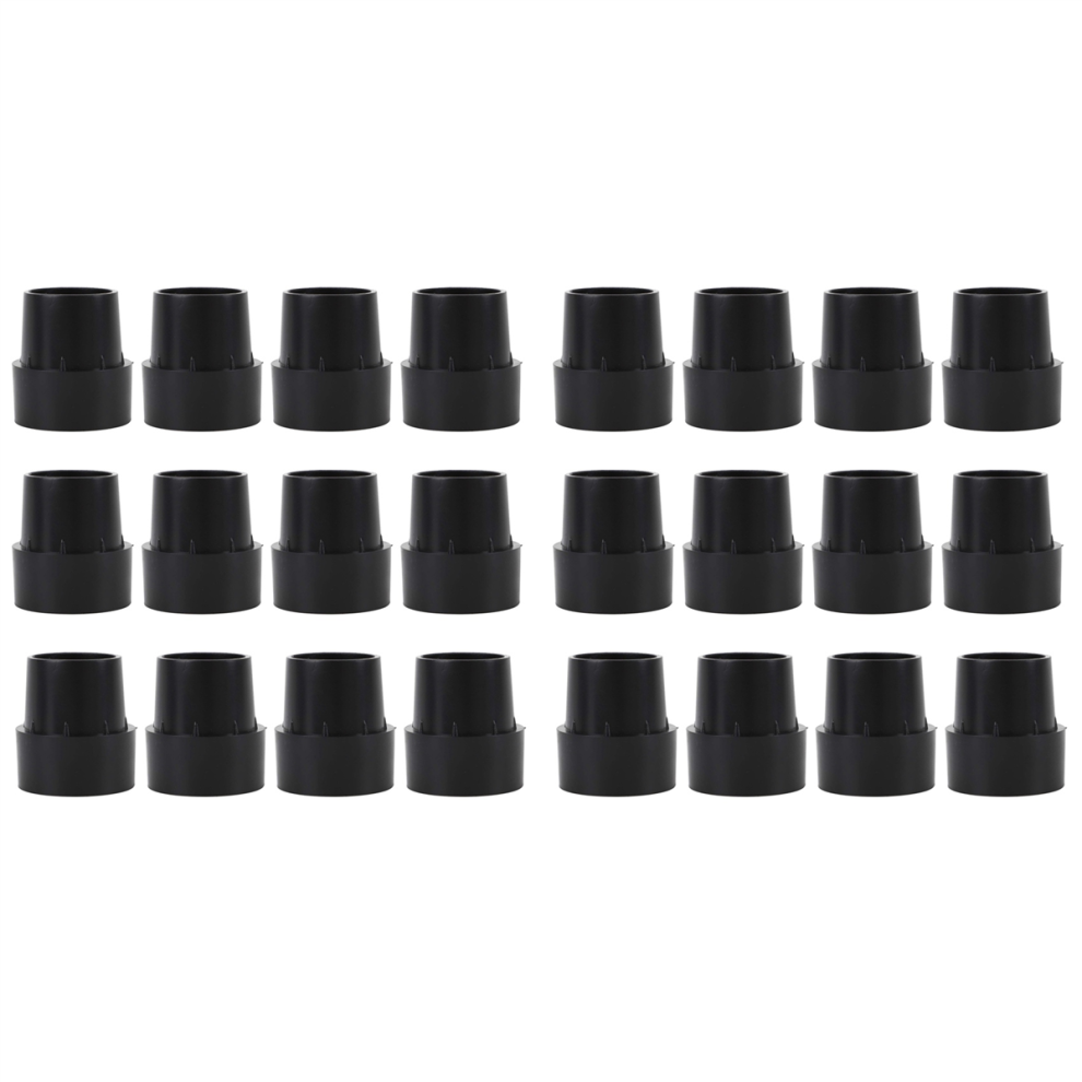 Tlily Black 12Pcs Trampoline Leg Cap Mute Children Jumping Bed Pipe Cover Set