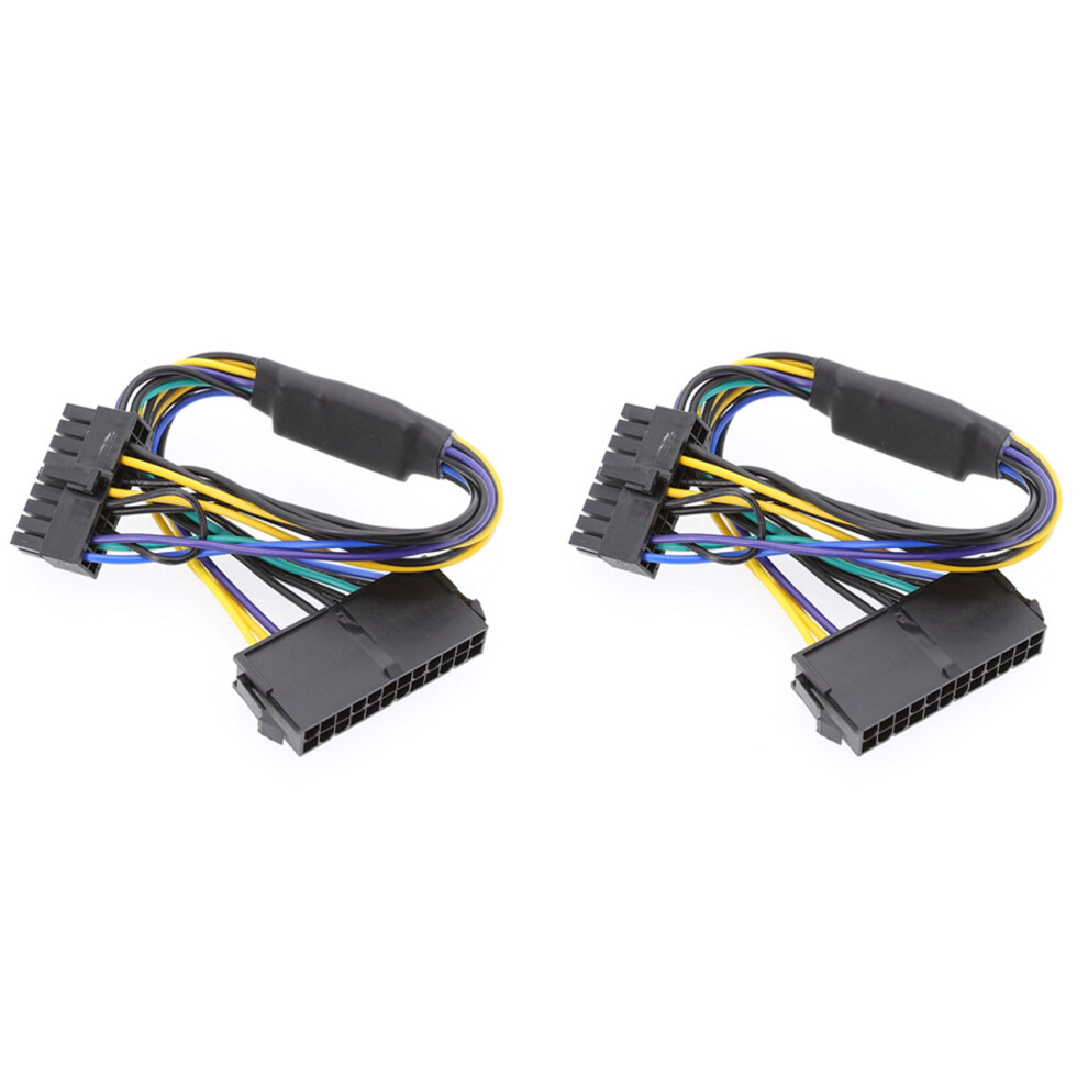 2X Power Cable Cord For Z420 Z620 Desktop Workstation Motherboard 4851999582857