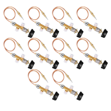 Low Pressure Gas LPG Fireplace Safety Control Valve Kit 5/8-18UNF
