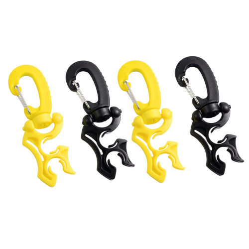 2-pack duikslangklem, duikhouderklem, dubbel