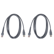 2 x kabel 7ft 2M barcodescanner LS4278 LS2208 2208AP