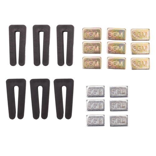 6 sets plafondventilatorbladbalanceringssets Gewicht 2