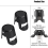 4-pack champagnestoppers voor flessen 5