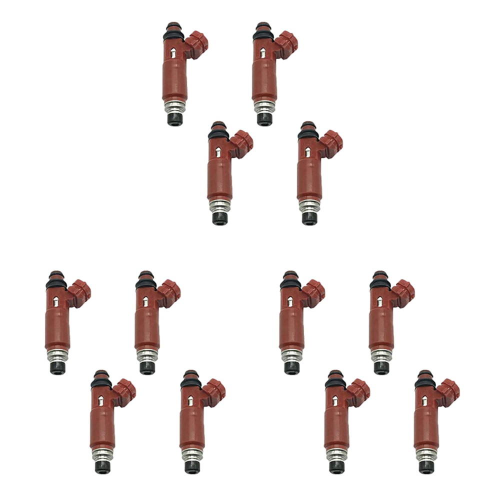 4Pcs Car Injectors 380Cc For Rx-8 1.3L R2 2004-2008 195500-4430 Red 4851999586671