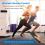 Gym Timer,LED Interval Digital Countdown Wall Clock Fitness Timer 4