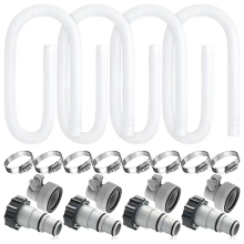 1,5 inch x 59 inch zwembadslangen - Skimmerslangen voor pompfilters