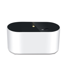 Waterless Diffuser for Essential Oil Nebulizer,Mini Air Machine White