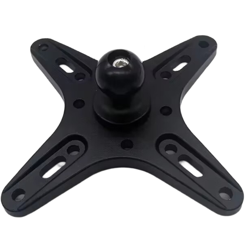 Monitormontageadapterplaat met 1 inch kogelkop 1