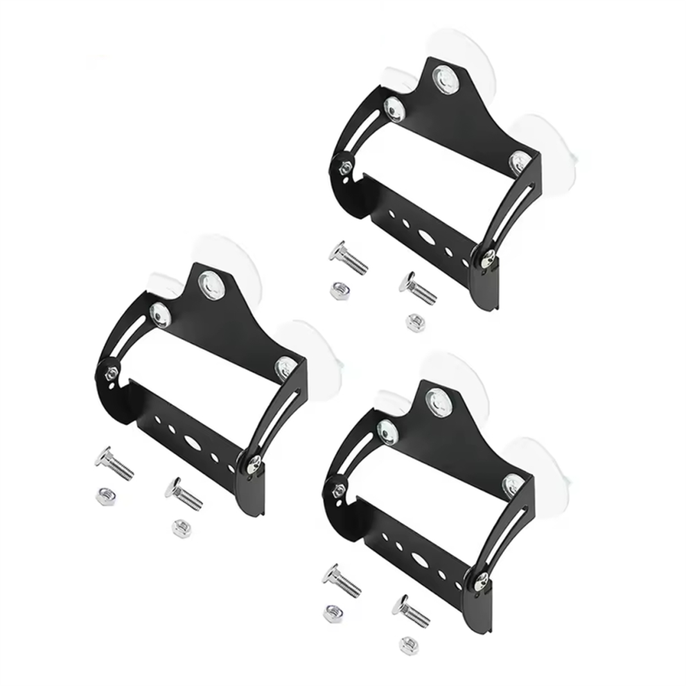 3 Set Windshield Mounting Bracket With Clear Suction Cup Cap 4851330980199