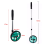 Mechanische digitale rol-afstandsmeter handmatig bediend 5