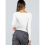 Dames katoenen crop tops wit L 8