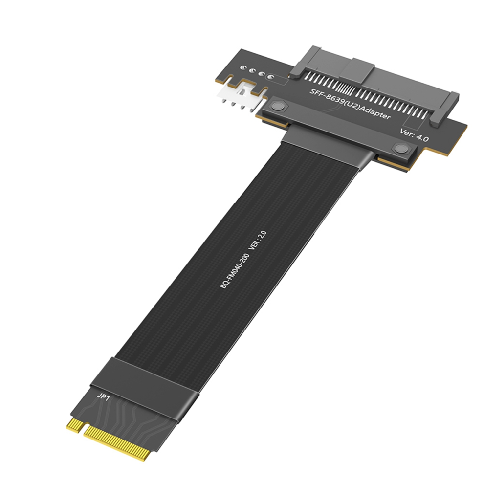 Photos - Cable (video, audio, USB) NGFF M.2 NVMe 4.0 to U2 SFF-8639 Adapter Cable Extension