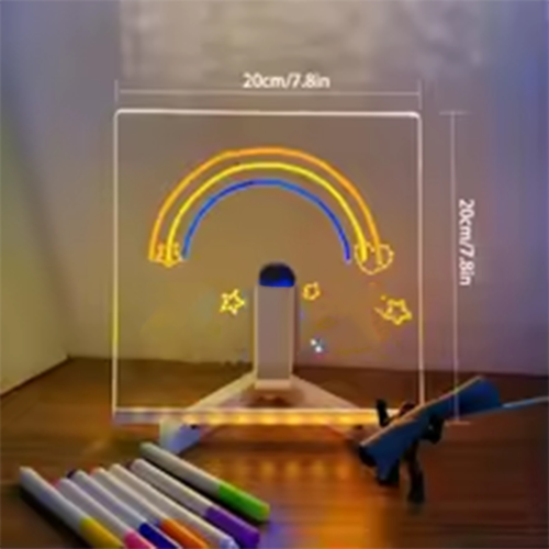 DIY Acrylbord LED Schrijfbord 2