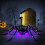 Halloween Light Up Spider Decorations Hairy Decoration 2.9ft 4
