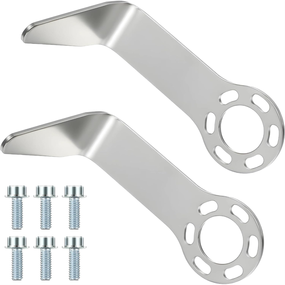 Photos - Nail / Screw / Fastener 2 Set 889661M Steel L Shaped Rafter Hook Replacement with Bolt