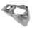 Motorfiets Chromen Tank Dashboard Console Cover voor 4