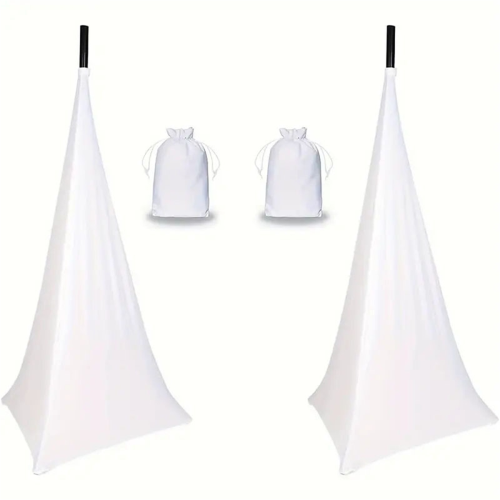 Universal DJ Light Speaker Stand Cover Stretchable Tripod Skirt