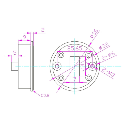 KR501 DC3.7-10V Fingerprint Control Board with Module 2