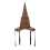 Fashion Witch Wizard Hat Sorting Leather Halloween Party Props 2