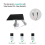 Solar Panel for Ring Doorbell, Video Doorbell 3/3 Plus 3