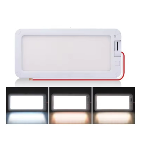 RV Interior Light 96LED 3 Color Dimmable Lighting 12V-30V 2