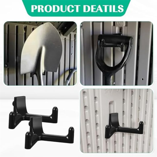 8Pcs Shed Storage Tool Hooks Accessories for ,for 2