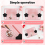 Polymer Clay Earring Drill Guide, Hole A 6