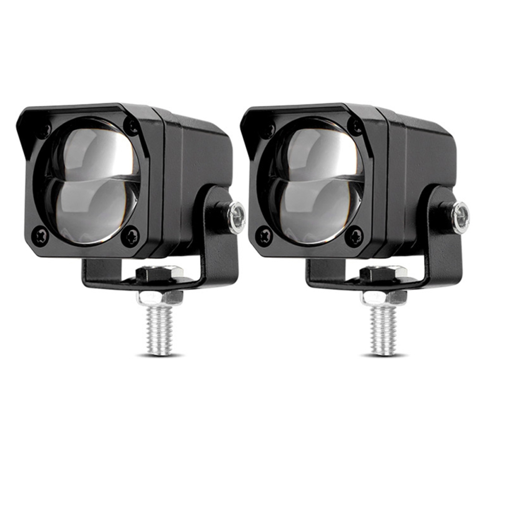 Motorcycle Led Dual Color Spotlight For Dirt Bike Scooter Offroad 4851330923141