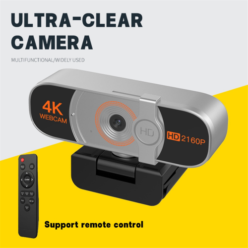 4K Auto Zoom Webcam Privacy Cover Microfoon 2