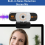 4K Auto Zoom Webcam Privacy Cover Microfoon 6