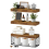 Bathroom Floating Shelves Wall-Shelf over Toilet Storage 5