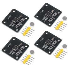 4 stuks MT6701 magnetische inductiehoekmeetsensormodule