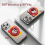 Magnetische telefoonhouder, draagbare vingerringstandaard, rood 6