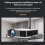 Universal Projector Ceiling Wall Mount Bracket with Tray 75-150cm 7